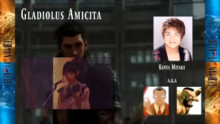 Final Fantasy XV | Jap. Voice Actors | #4 Gladiolus Amicita - Kenta Miyake