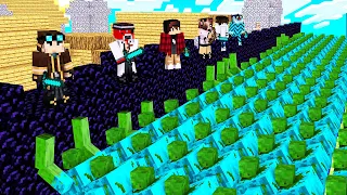 MURO GIGANTE vs 1.000.000 ZOMBIE! Minecraft Invasione 2 Ep.18