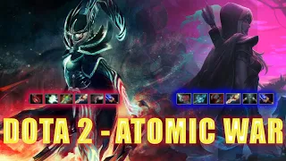 Another Crazy High Lvl Game Deathbringing Ladies - Dota 2 | Atomic War #204 - LoFi Music