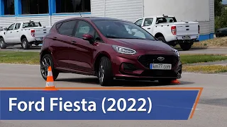 Ford Fiesta (2022) - Maniobra de esquiva #esquiva77 (moose test) y #eslalon77 | km77.com