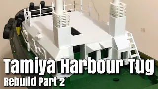 Tamiya Dickie Harbour Tug Rebuild (Part 2)