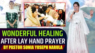 Healing After Lay Hand Prayer | Wonderful Testimony | Pastor Sonia Yoseph Narula | Anugrah TV