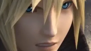 Cloud when he sees Sephiroth in Smash