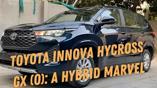 Unveiling the Toyota Innova Hycross GX (O): A Hybrid Marvel