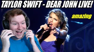 Taylor Swift - Dear John Live Performance REACTION!!!!