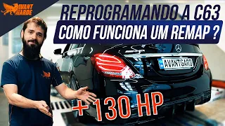 Como o remap aumenta a potência do motor? - Mercedes C63 AMG Reprogramação Estágio 2 AvantGarde
