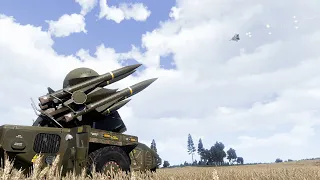 Rapier Missile Air Defense System Shot Down Most Expensive Russian SU-57 Fighter Jets - ARMA 3