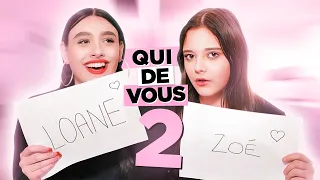 QUI DE VOUS 2 ? (ENTRE SOEURS)