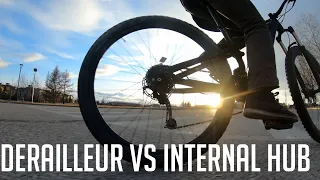 Derailleur vs internal hub bike | Why I love internal gears on my urban bike commute