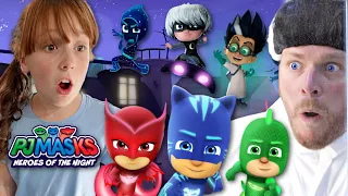 PJ Masks Heroes of the Night In Real Life New Video Game