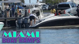 Off My Boat Bro!!! | Miami Boat Ramps | 79th St | Wavy Boats | Broncos Guru