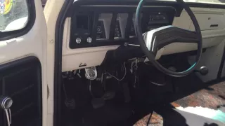 1979 Ford F-150 Custom Shortbox Interior