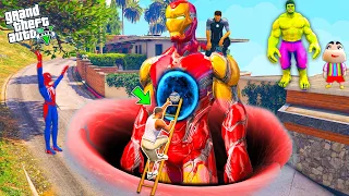 IronMan Died & Franklin Entered In His Body In GTA 5 ! | GTA 5 AVENGERS Emotional Video