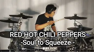 Drum Cover RED HOT CHILI PEPPERS (Soul to Squeeze) with NuX DM8