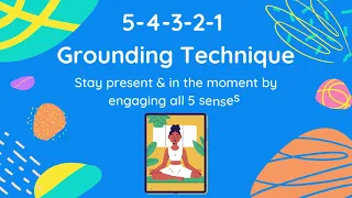 Wellness Recovery Corner: 5-4-3-2-1 Grounding Technique - Lake County Health Department