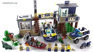 LEGO City Swamp Police Station review! set 60069