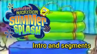 SpongeBobs Nicktoon summer splash (intro and segments)