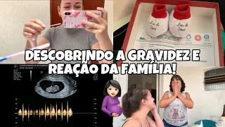 DESCOBRINDO A GRAVIDEZ 3 DIAS ANTES DO ATRASO! REAÇÃO DA FAMÍLIA! | Tati Barbosa