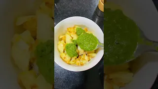 Quick and Easy Navratri Fast Recipe | Airfryed Aloo Chaat