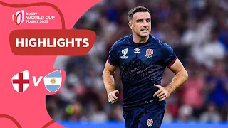 A George Ford MASTERCLASS | England v Argentina | Rugby World Cup 2023 Match Highlights