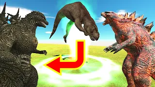 Evolution journey to become Godzilla ONE MINUS then fight LAVA GODZILLA [ARBS]