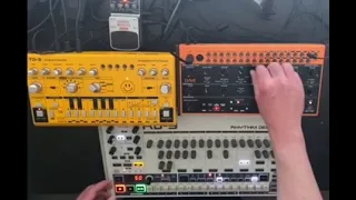 Acid House / Acid Techno Jam On Behringer RD-9 TD-3 and Crave Synth