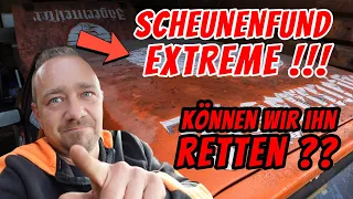 Turbo-Gockel - SCHEUNENFUND EXTREME ! - KÖNNEN WIR IHN RETTEN ??  OLDTIMER BERGUNG