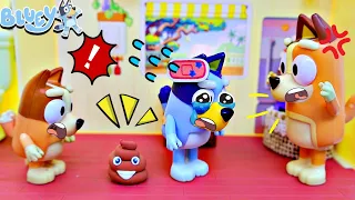 Bluey, Be Careful: A Toilet Tale of Relaxation Interrupted! | Fun Kids' Story | Remi House