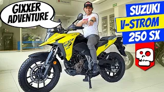 ¡NUEVA! Suzuki V-Strom 250 SX ¿Es una Gixxer 250? | Primeras impresiones | Alets Go