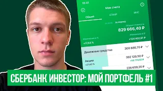 Мой портфель акций в Сбербанк Инвестор. Результаты инвестиций в акции за 2 года. Сколько заработал?