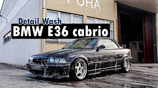 BMW 328i Cabrio Maintenance Wash