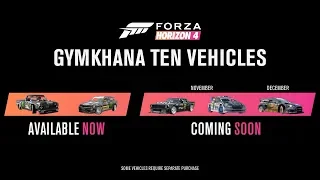 Forza Horizon 4 | All Gymkhana 10 / Ten Cars Joining Soon!