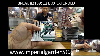 BREAK #2169 : 12 BOX 20-21 EXTENDED NHL HOCKEY BOX CASE BREAK