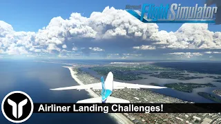 [MSFS] New York JFK Landing in the 747-8? | Landing Challenge Fun in NY, Sydney and Rio!