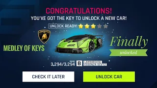 Asphalt 9 Legends unlocking Lamborghini Essenza SCV12