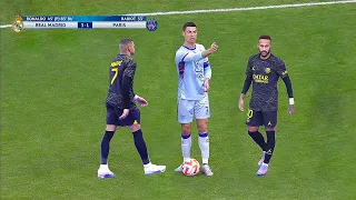 The Day Cristiano Ronaldo showed Neymar & Kylian Mbappe who's the BOSS !