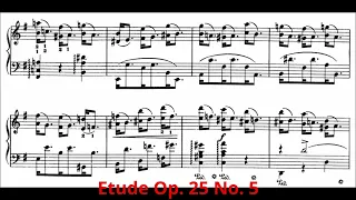 All Chopin Etudes: Ranked by Difficulty