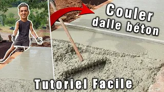 Comment Couler une Dalle Béton ? Tutoriel pour Débutant