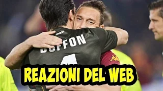 ROMA JUVENTUS  3 -1  | La reazione dei tifosi del web