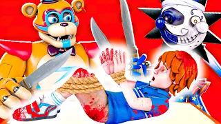 Freddy & Sundrop & Moondrop Cooks Gregory - Sad Story - Fnaf Security Breach Animation SFM