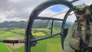 Letzter Auftritt der Alouette III