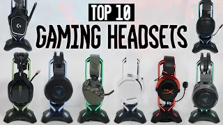 Top 10 BEST Gaming Headsets to BUY! (Sound & Mic Test)