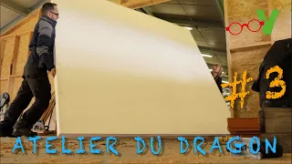 Nouvel atelier 🤩 EP3 : ENORME porte coulissante !