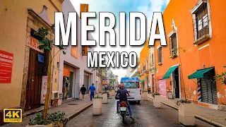Merida City Drive [4K] | Safest Place To Live In Mexico | Yucatan | Merida Mexico