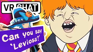 🎩 Can you say 'Leviosa'? 🏰 【VRChat funny Highlights】 #33