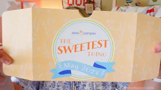 🌸 May 2023 Sew Sampler Unboxing! (Quilting Subscription Box)