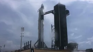 В США состоялся Исторический полет космического корабля SpaceX Crew Dragon состоялся!