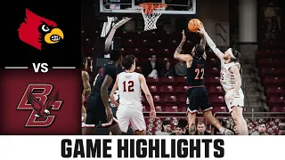 Louisville vs. Boston College Game Highlights | 2023-24 ACC Men's Basketball