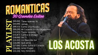 LOS ACOSTA ÉXITOS DEL AYER LOS 20 MÁS GRANDES ÉXITOS 🌹 ~ LOS ACOSTA (2024)