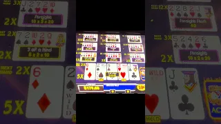 4 Deuces? 12x?? Hand Pay??? Deuces Wild Ultimate X Video Poker 10 handed